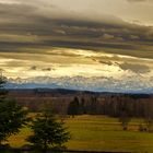 Ausblick in die Alpen und Gebirge