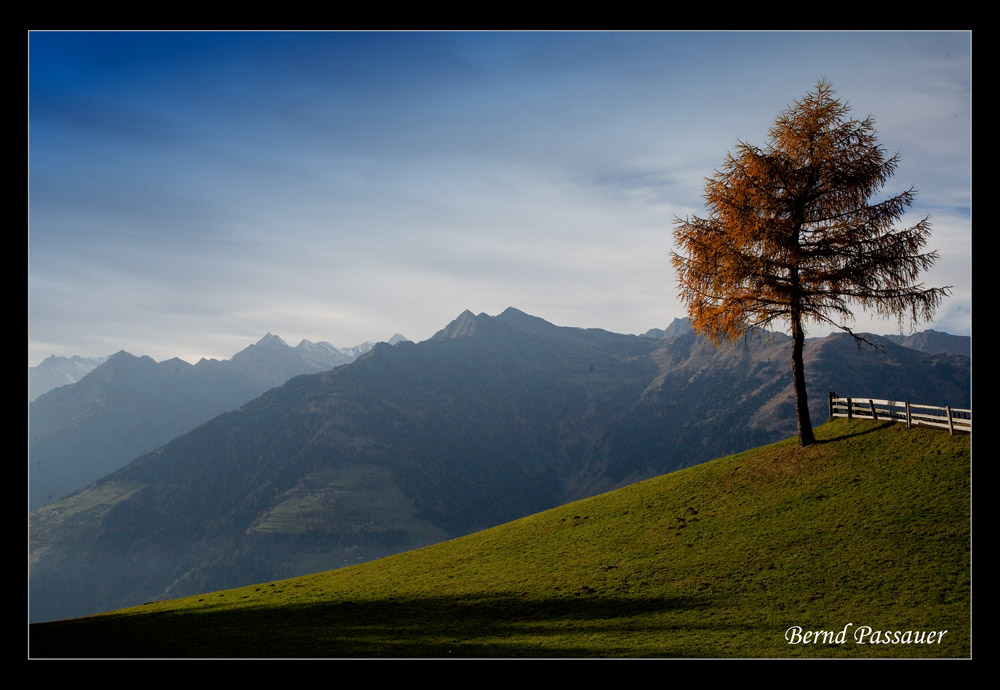 Ausblick in die Berge