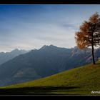 Ausblick in die Berge