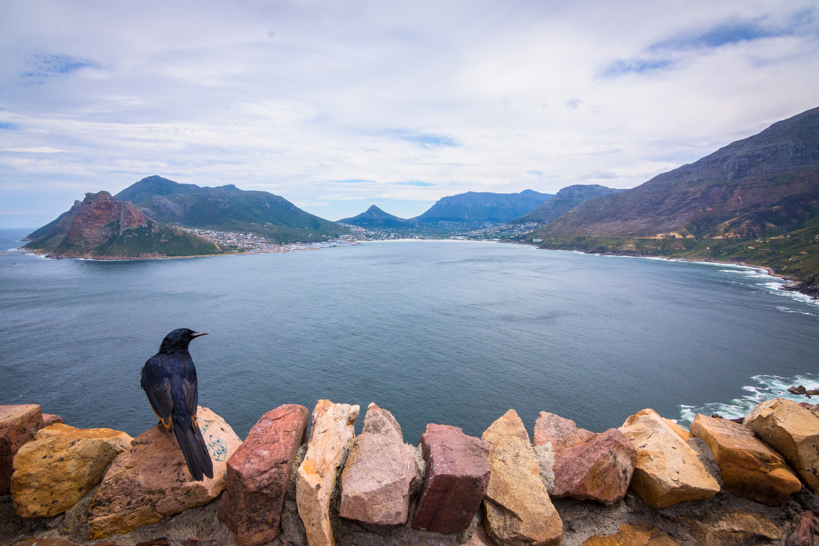 Ausblick in die "Hout Bay" bei Kapstadt