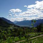 Ausblick in ein Südtiroler Tal