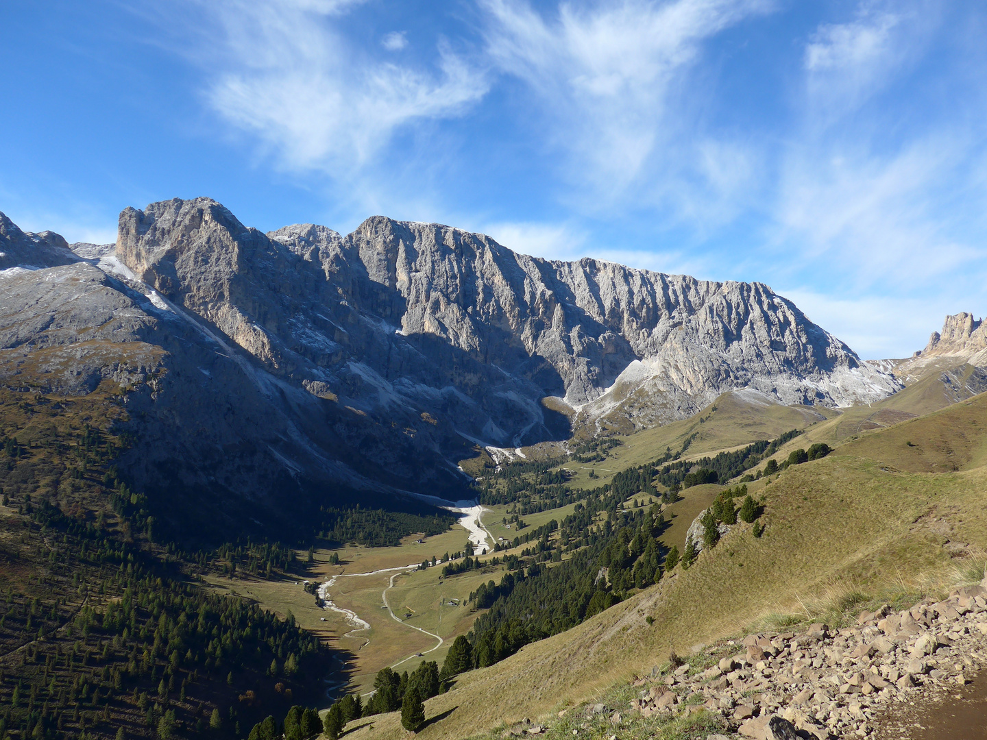 Ausblick ins Durontal (Südtirol)