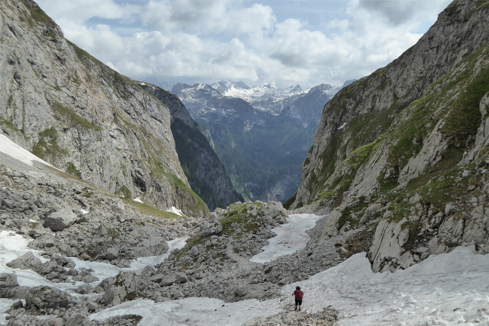 Ausblick ins Landtal...