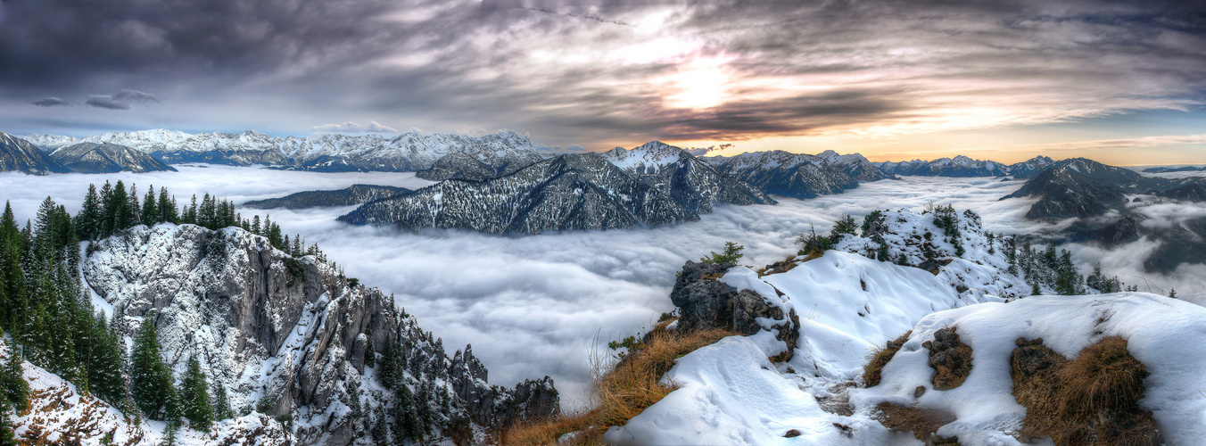 Ausblick ins Weihnachtsland