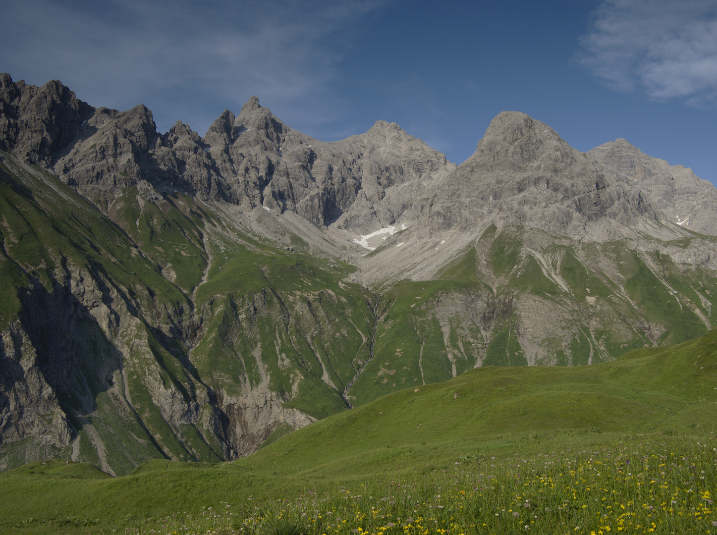 Ausblick Kemptner Hütte