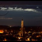 Ausblick Landshut bei Nacht