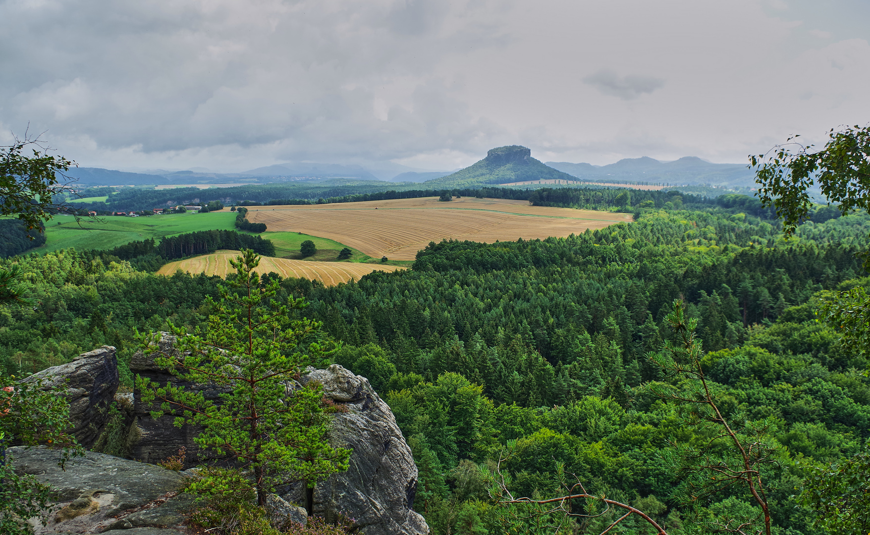 Ausblick Lilienstein