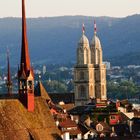 Ausblick mit Grossmünster