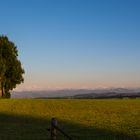 Ausblick mit Mondaufgang