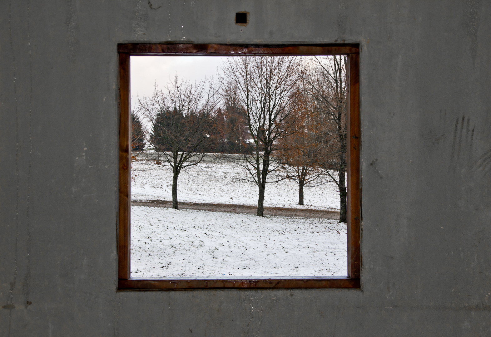 Ausblick mit Rahmen