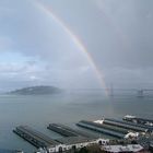 Ausblick mit Regenbogen