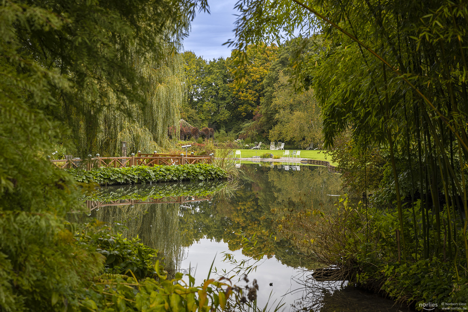 Ausblick mit Spiegelung