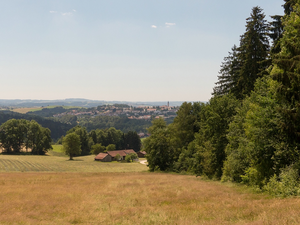 Ausblick nach Hauzenberg