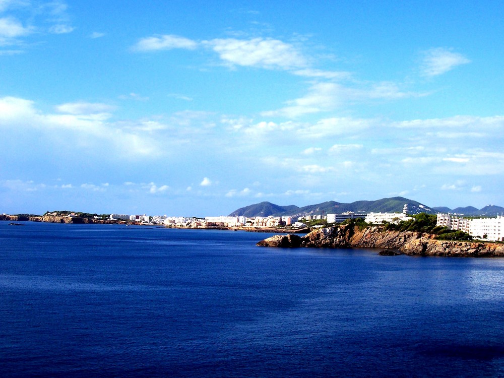 Ausblick nach Santa Eulalia