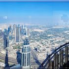 Ausblick No.1 vom Burj Khalifa in Dubai 