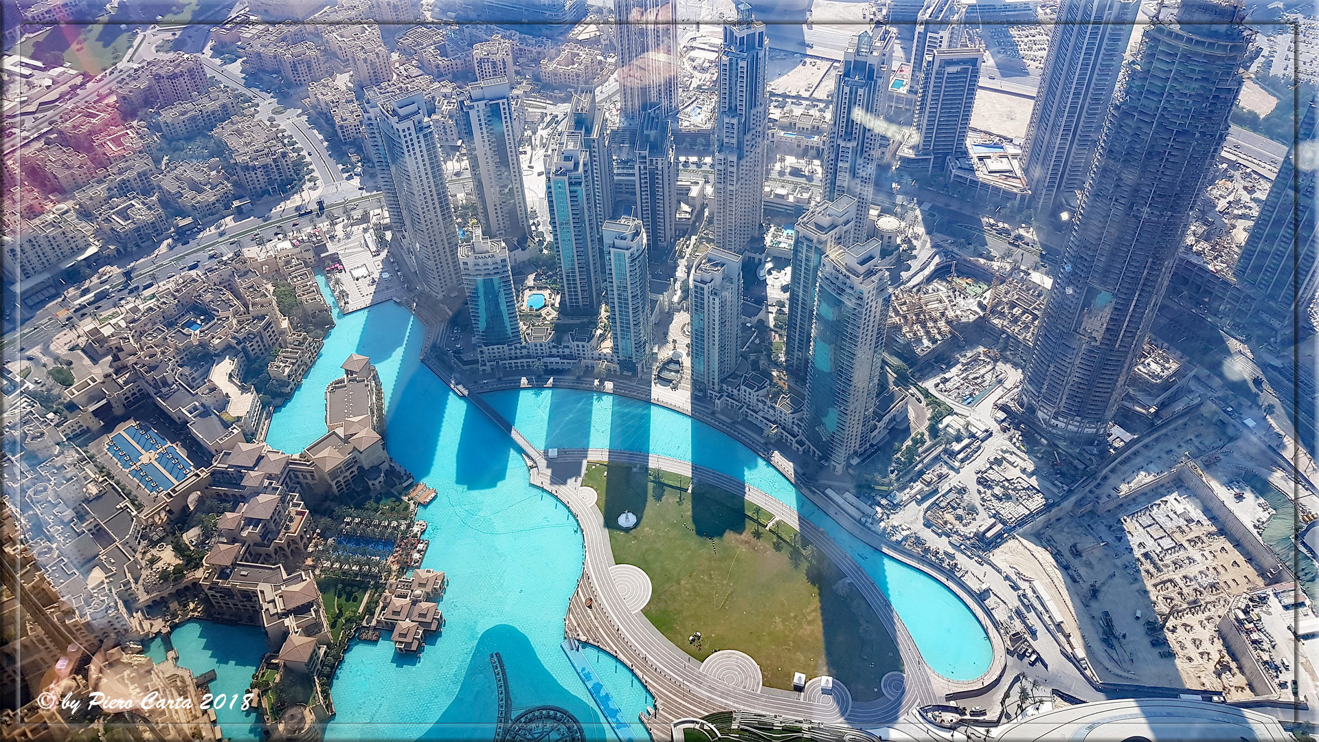 Ausblick No.4 vom Burj Khalifa in Dubai