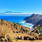 Ausblick oberhalb Hermigua - La Gomera