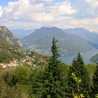 Ausblick Parco Botanico auf Carona