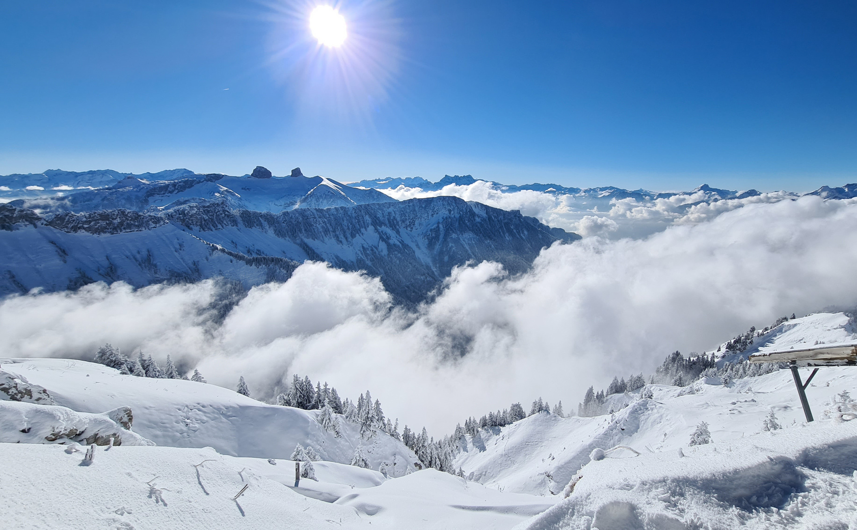 Ausblick Rochers-de-Naye 