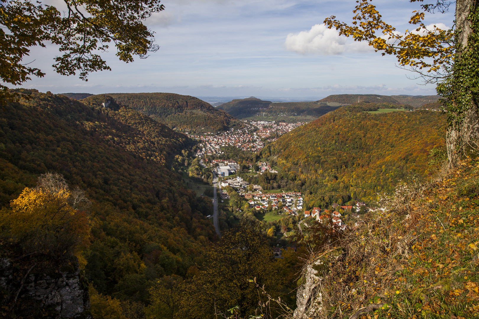 Ausblick Schloss Lichtenstein