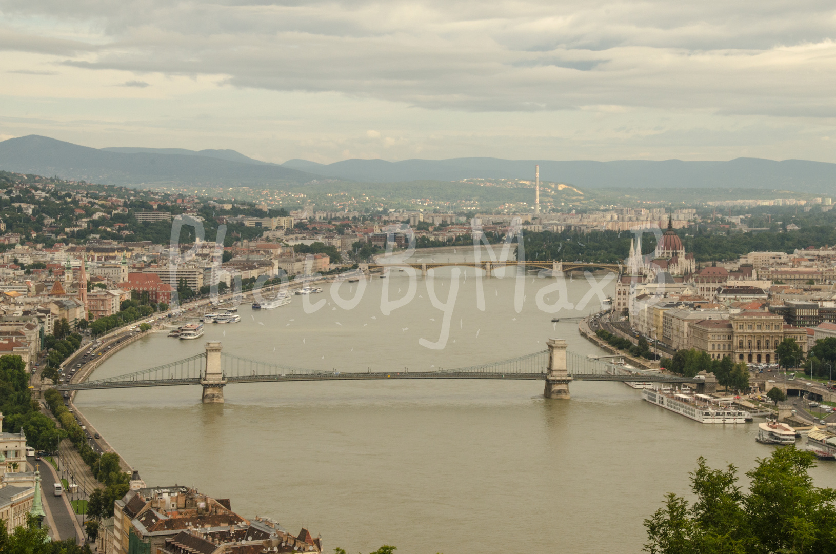 Ausblick St. Gellert Berg