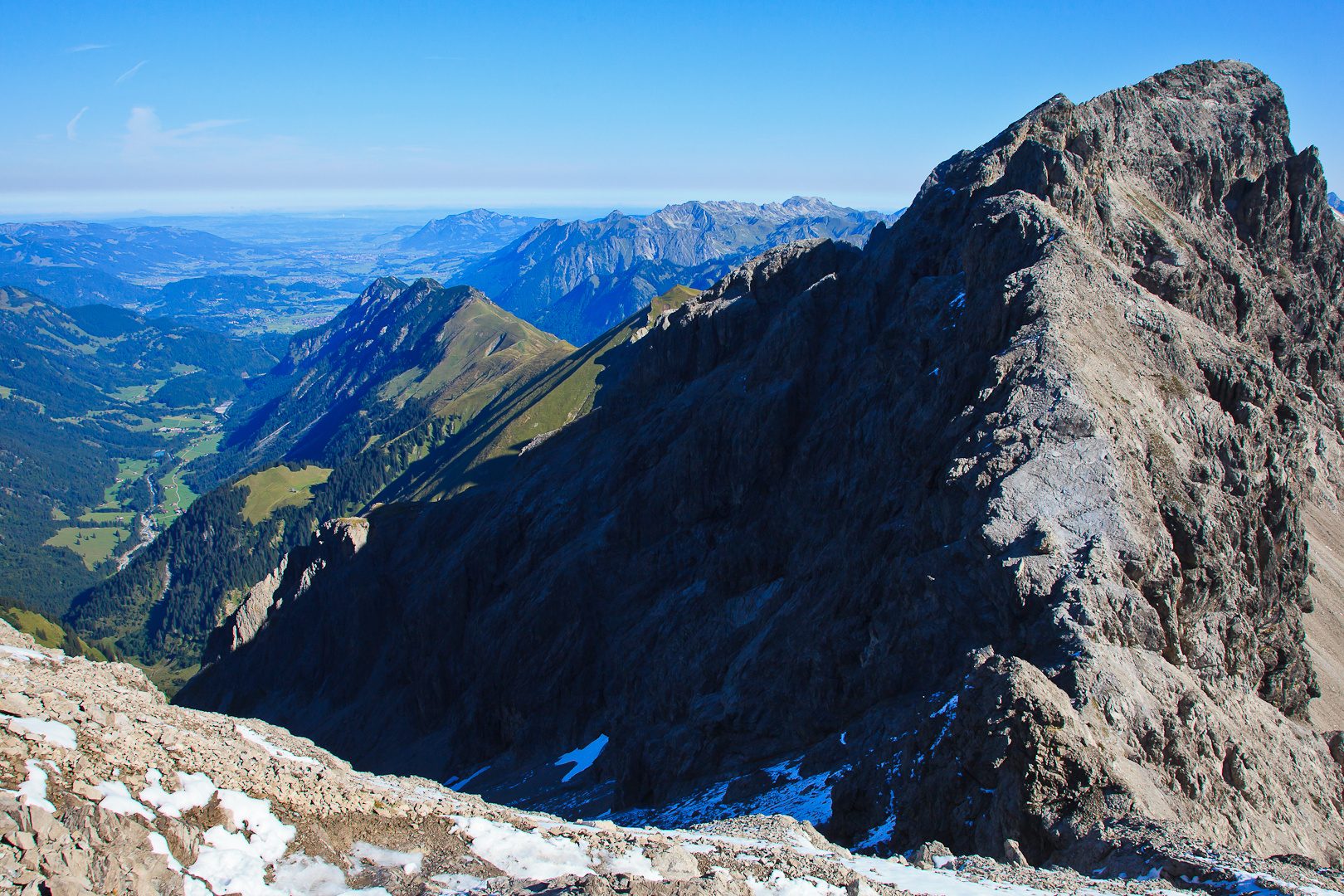 Ausblick Steinschartenkopf (2.615 m)