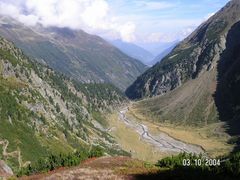 Ausblick - Sulzenauer Hütte in den Stubaier Alpen