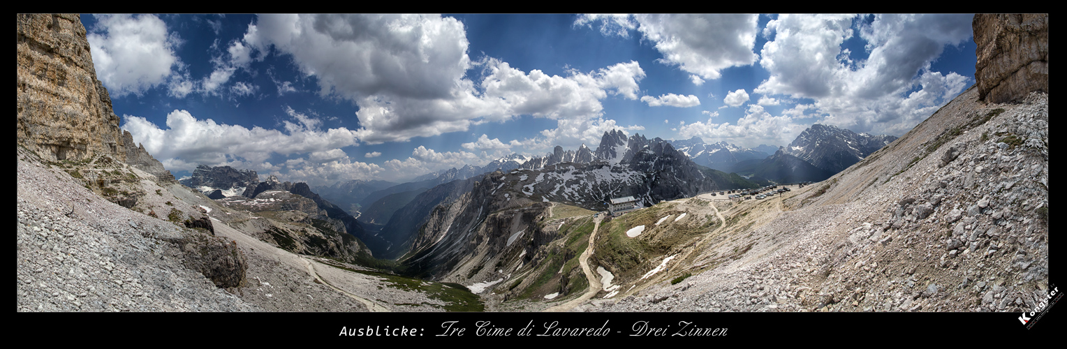 * * * Ausblick - Tre Cime di Lavaredo* * *