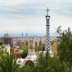 Ausblick über den Parque Güell