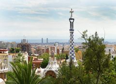 Ausblick über den Parque Güell