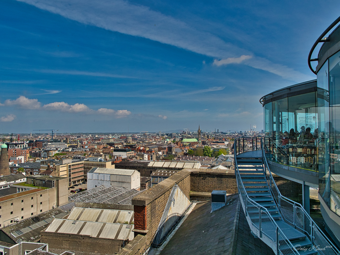 Ausblick über Dublin