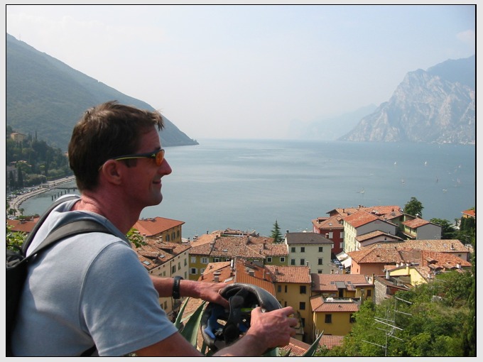 Ausblick über Gardasee