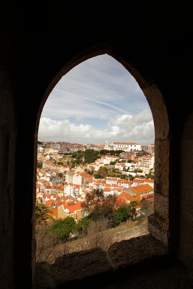 Ausblick über Lissabon