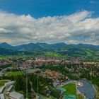 Ausblick über Oberstdorf