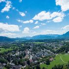 Ausblick über Salzburg