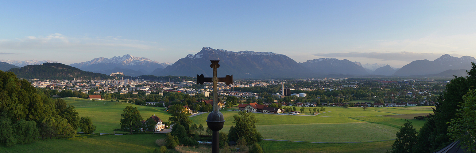 Ausblick über Salzburg