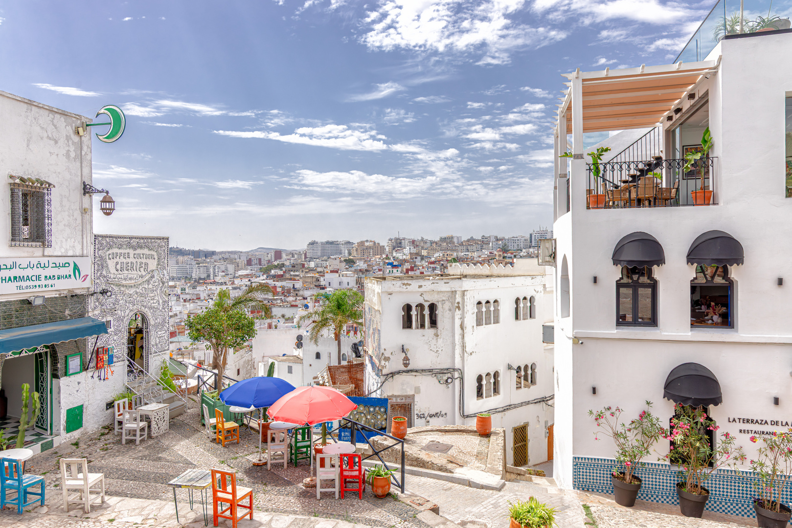 Ausblick über Tanger