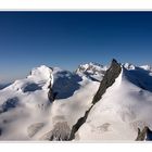 Ausblick vom Allalinhorn 4027m