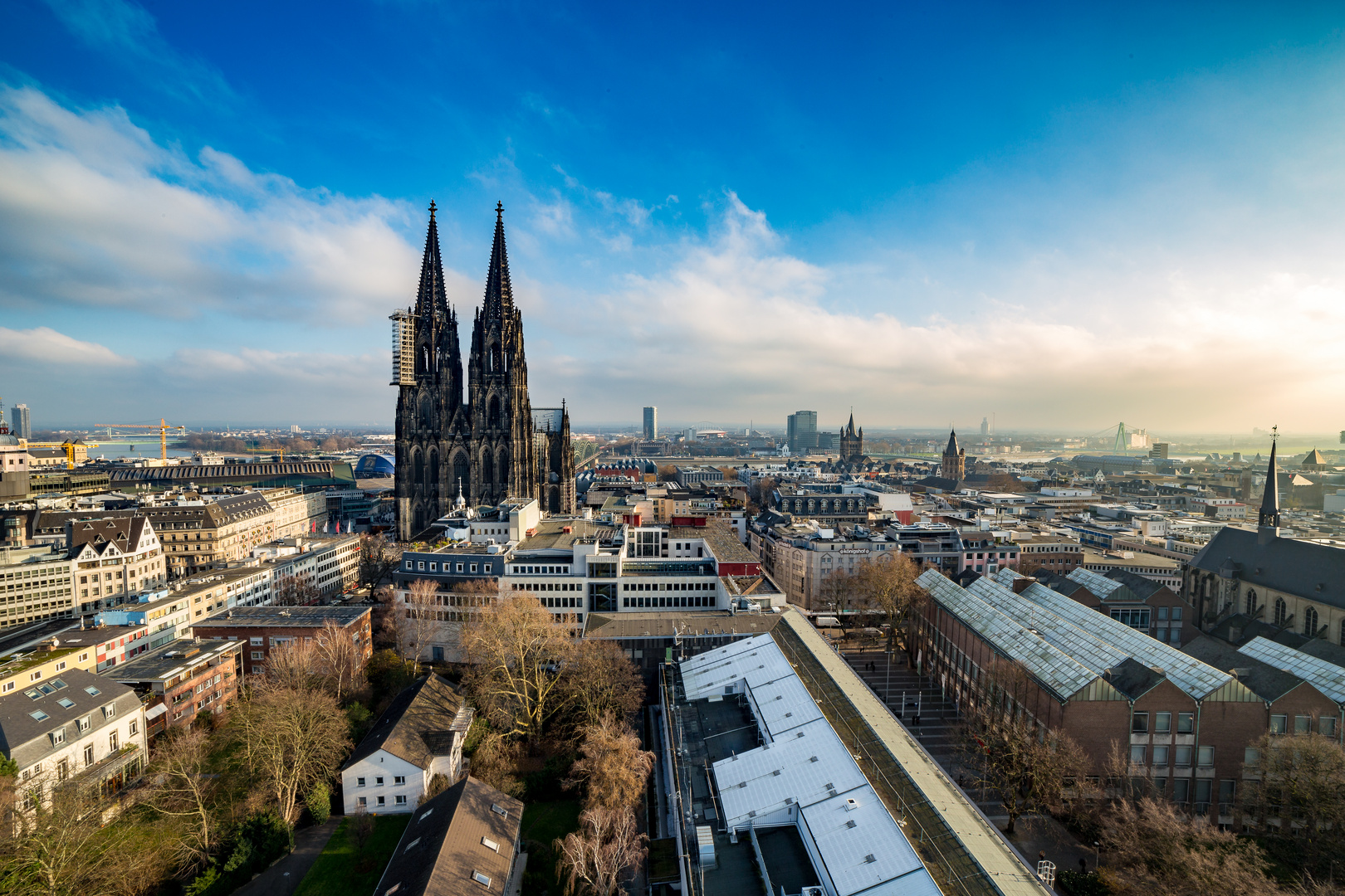 Ausblick vom Archivhaus des WDR