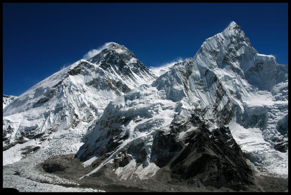 Ausblick vom Aussichtsberg Kalar Patar 5.600 m