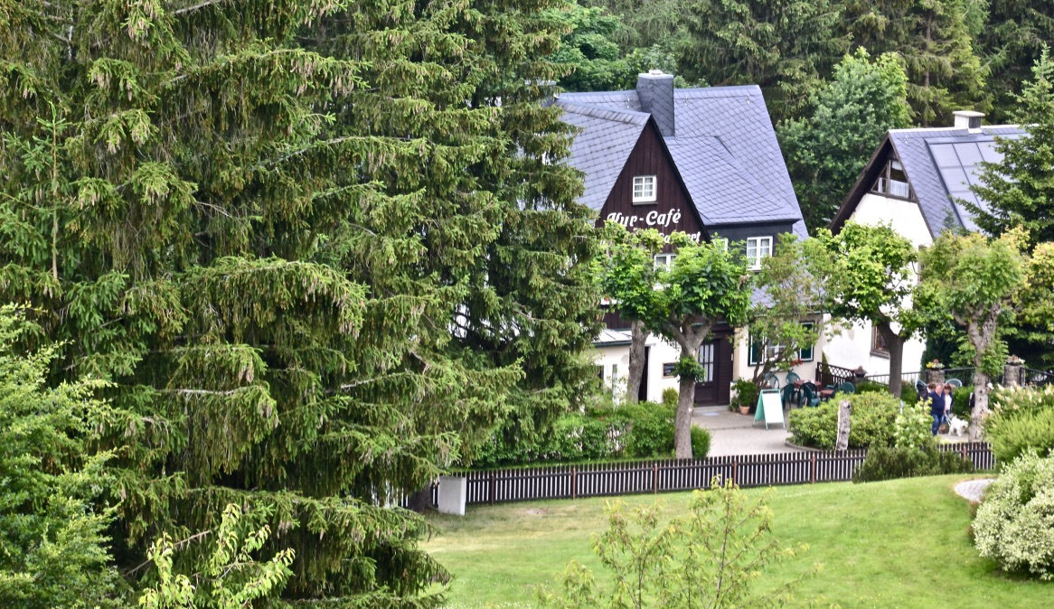 Ausblick vom Aussichtsturm in Oberbärenburg…