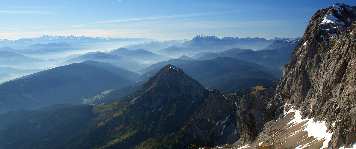 Ausblick vom Dachstein