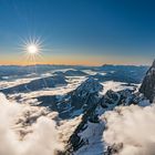 Ausblick vom Dachstein (Steiermark, Österreich)