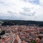 Ausblick (vom Dom-Turm) auf den historischen Stadtkern von Meißen 2