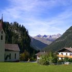 Ausblick vom Dorf Gramais