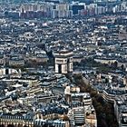 Ausblick vom Eifelturm Paris (tour de eiffel)