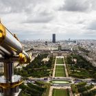 ausblick vom eiffelturm