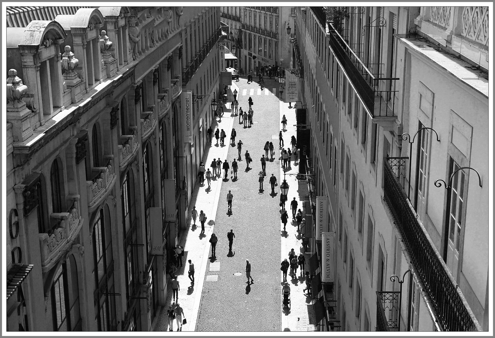 Ausblick vom Elevador de Santa Justa