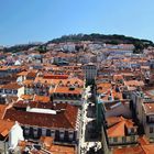 Ausblick vom Elevador de Santa Justa