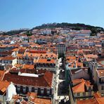 Ausblick vom Elevador de Santa Justa